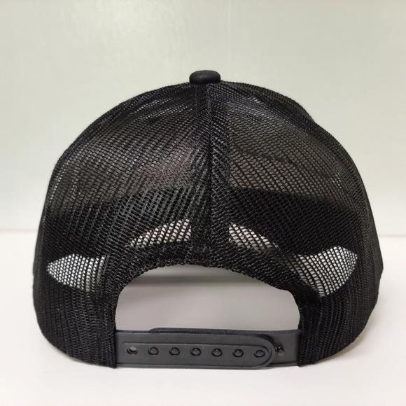 Retro Copenhagen Patch Mesh Snapback Low Profile Vintage Trucker Hat Snuff Cap